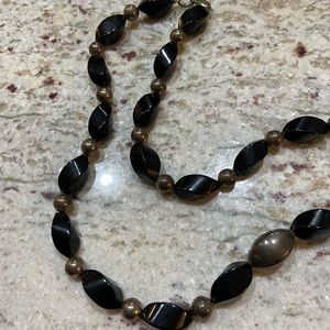 Vintage 30” bead necklace